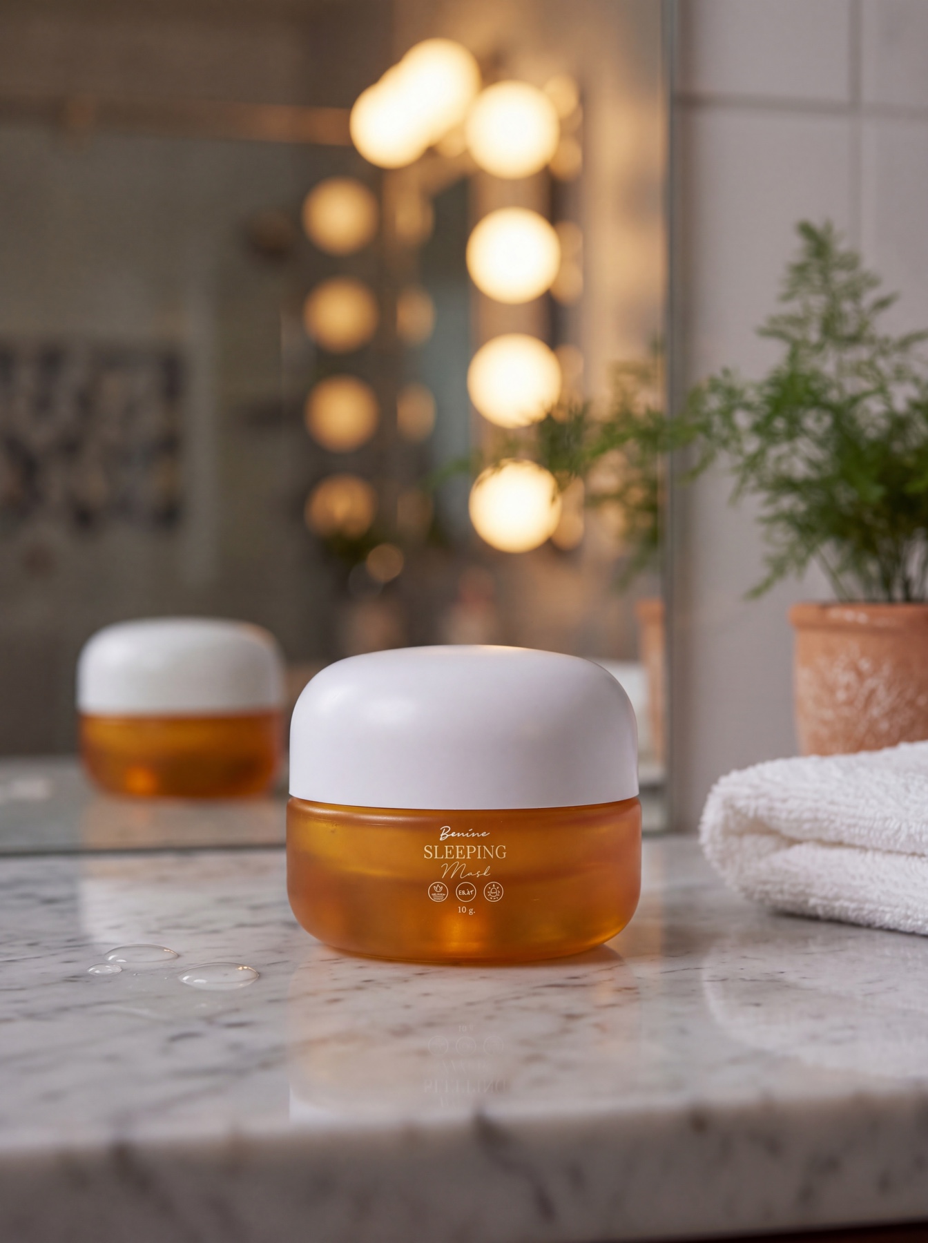 ตัวอย่างภาพถ่ายผลิตภัณฑ์ Benine Sleeping Mask ชิ้นที่ 1