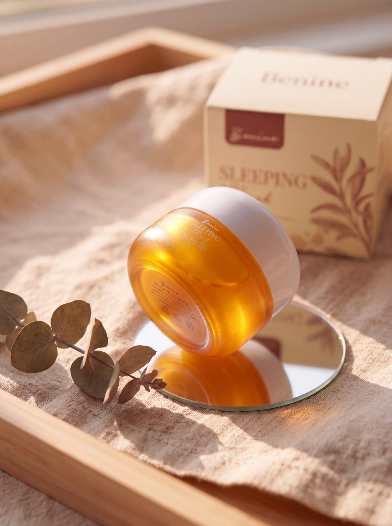 ตัวอย่างภาพถ่ายผลิตภัณฑ์ Benine Sleeping Mask ชิ้นที่ 3